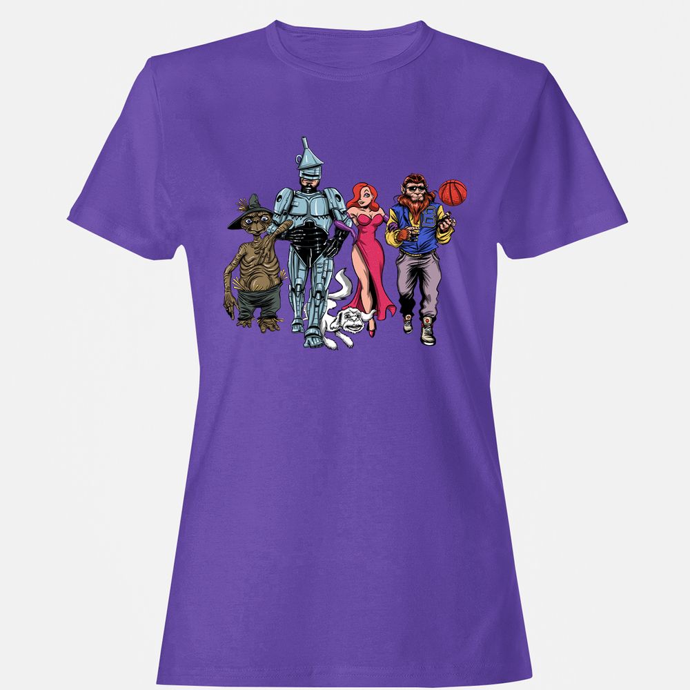 Women's T-Shirt - N7BDJ38L - Purple - 12