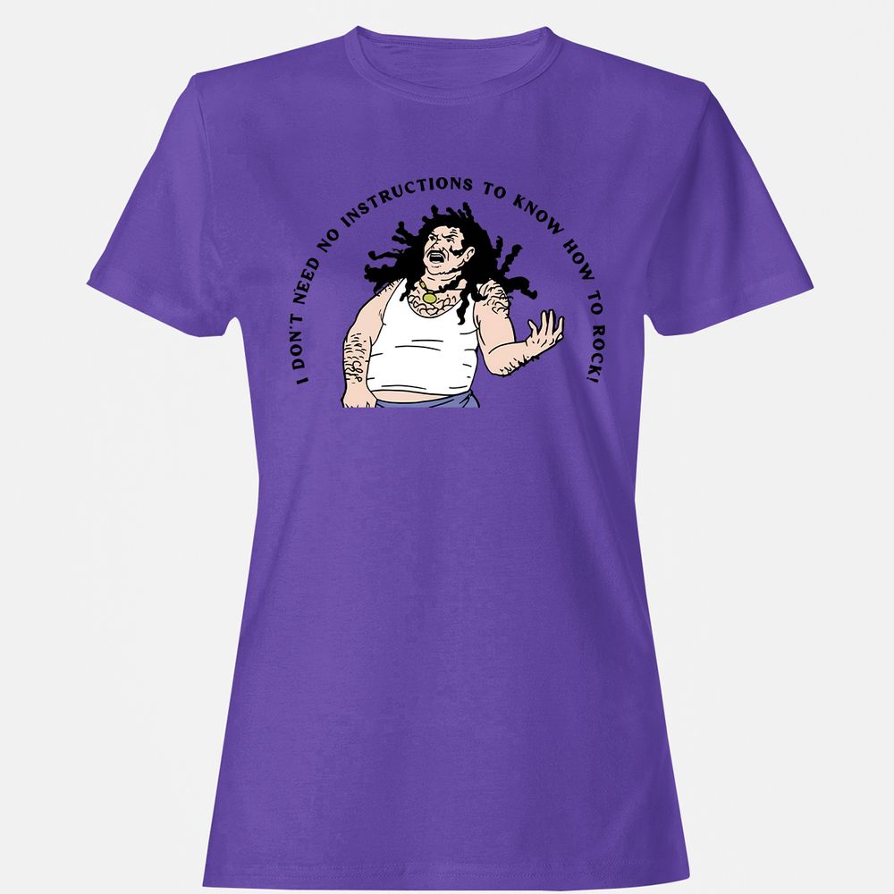 Women's T-Shirt - U3FUSGQR - Purple - 12