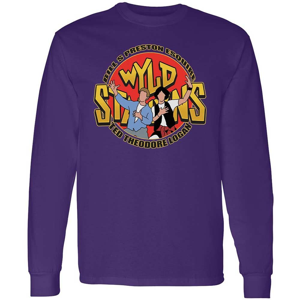 Long Sleeve T-Shirt - P91UPT7Z - Purple - 12
