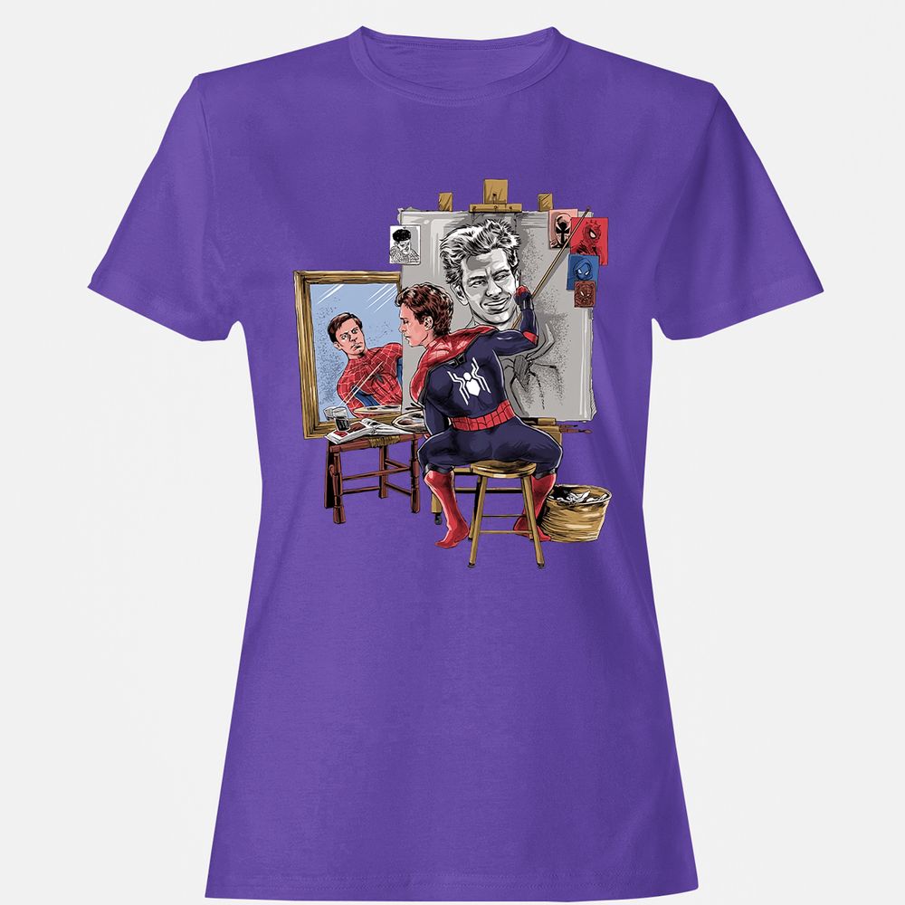 Women's T-Shirt - KLYWP9HN - Purple - 12