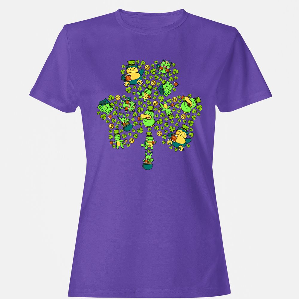 Women's T-Shirt - CRXS8AKH - Purple - 12