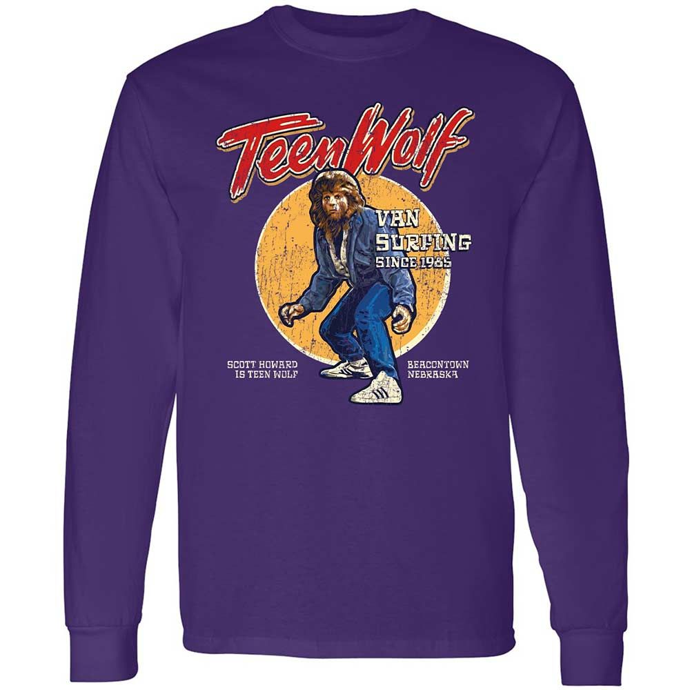 Long Sleeve T-Shirt - 5UR4BW95 - Purple - 12