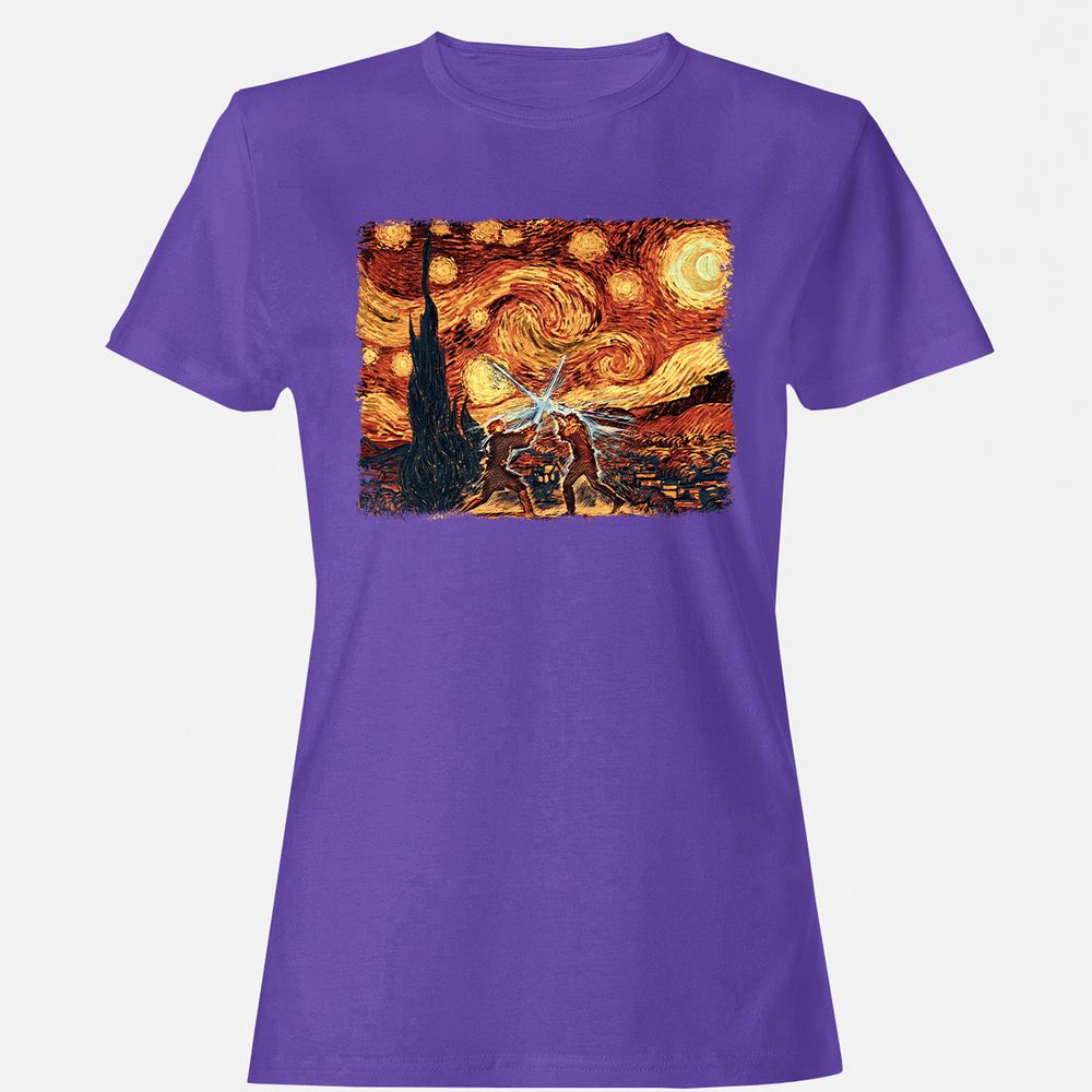 Women's T-Shirt - LQPU4JEM - Purple - 12