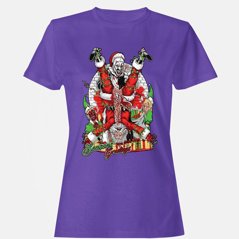 Seasons Greetings - Purple - 12