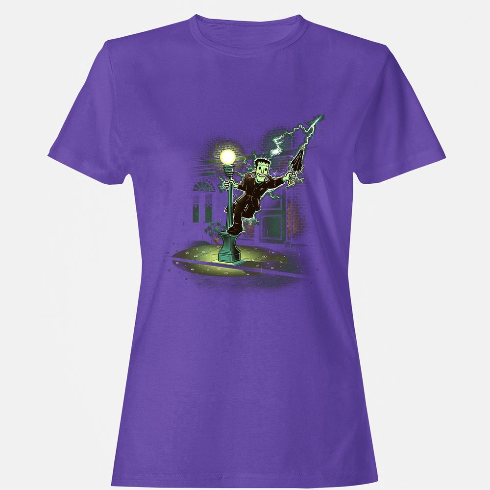 Women's T-Shirt - 29N4DFEF - Purple - 12