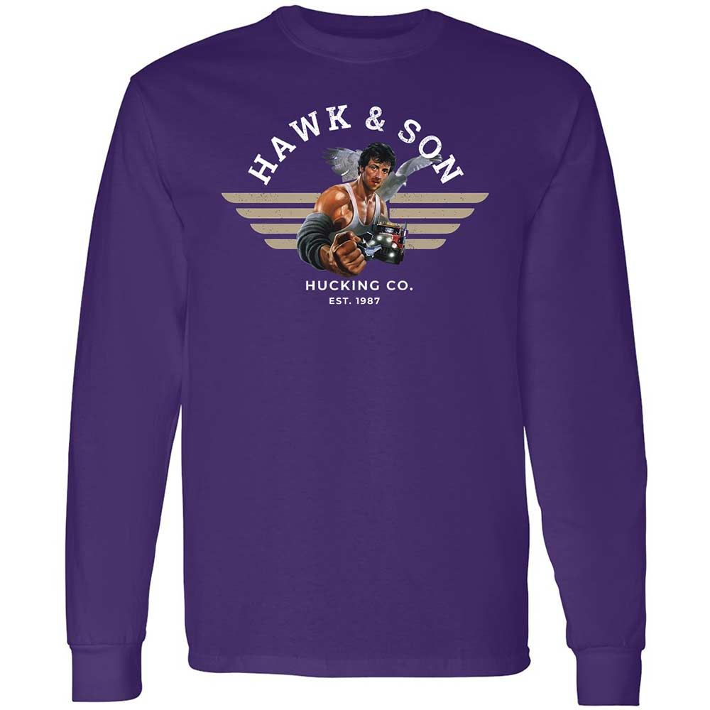 Long Sleeve T-Shirt - 9PAUMB7S - Purple - 12