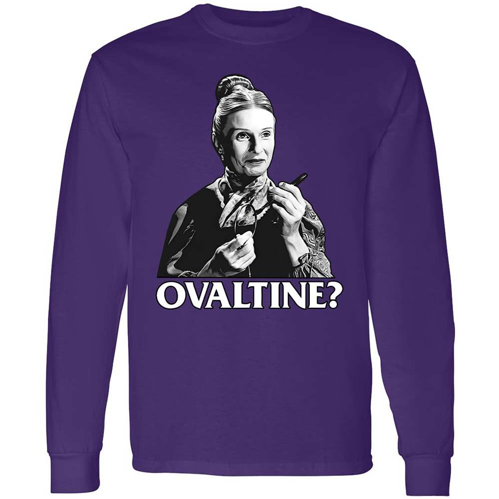 Long Sleeve T-Shirt - 6RF1CC4H - Purple - 12