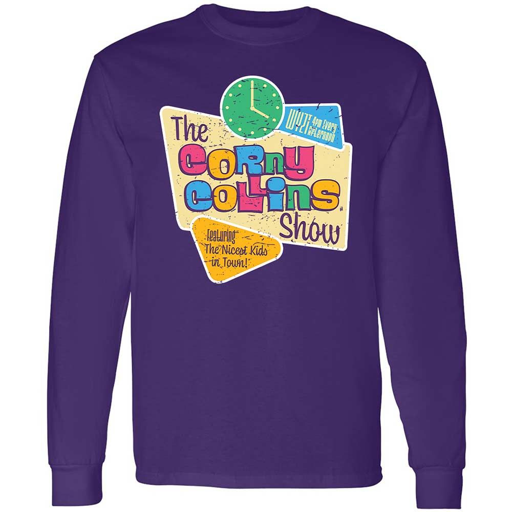 Long Sleeve T-Shirt - V8JA5TKS - Purple - 12