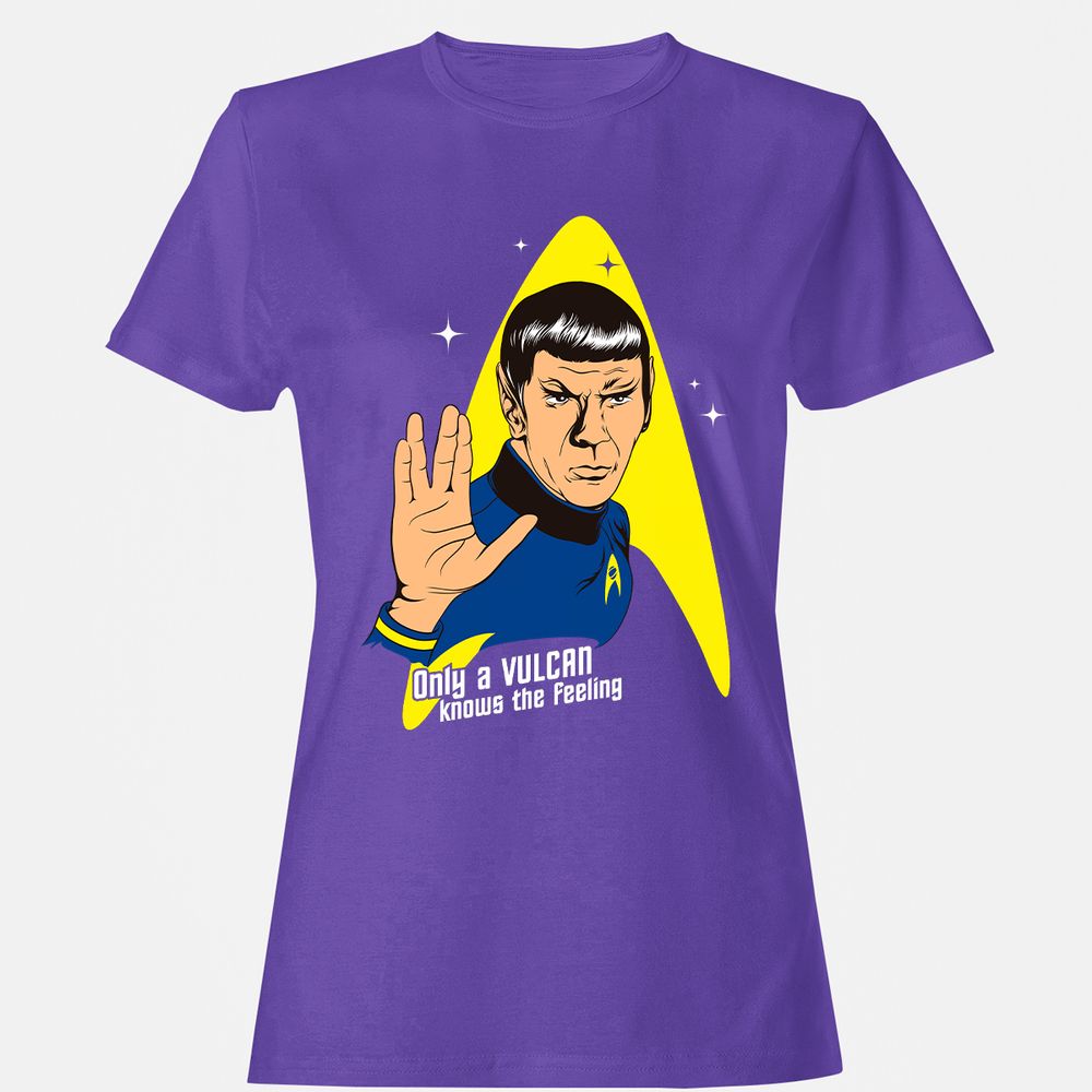 Women's T-Shirt - XD7WRLMN - Purple - 12