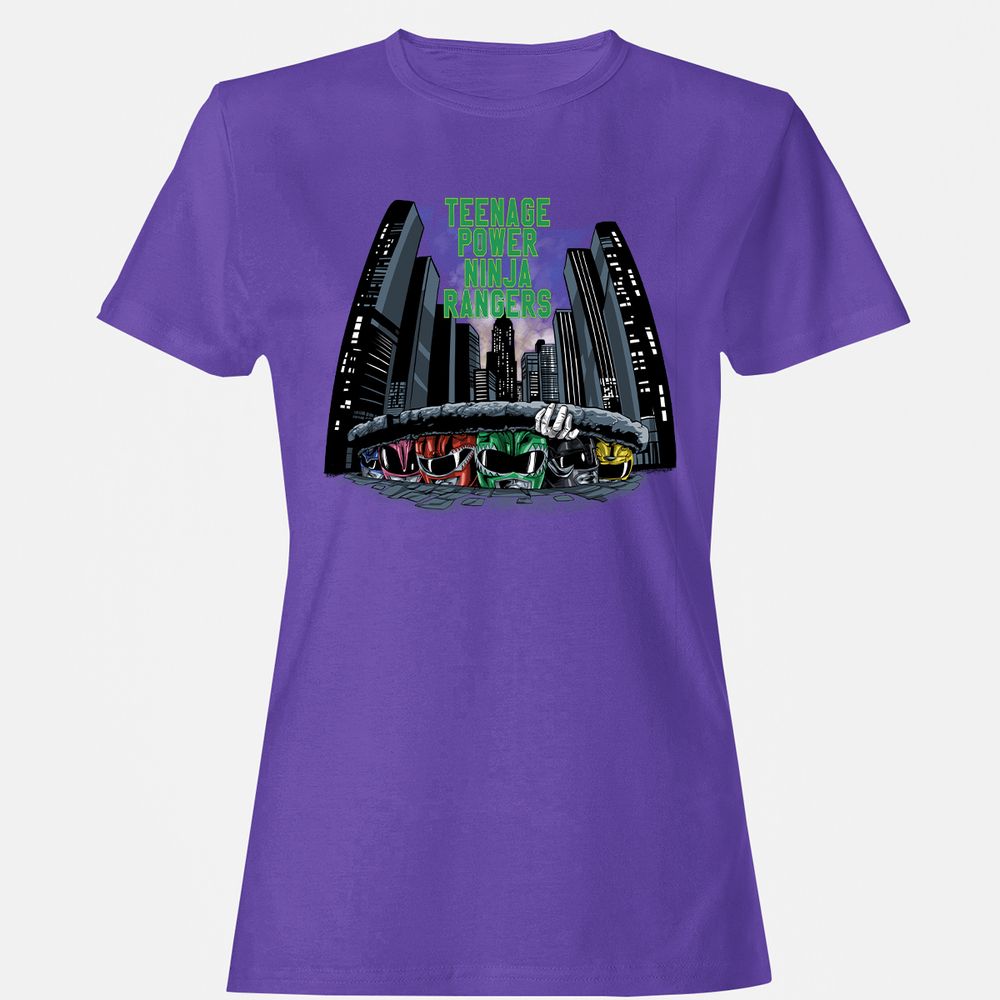 Women's T-Shirt - 3YFZJAGQ - Purple - 12