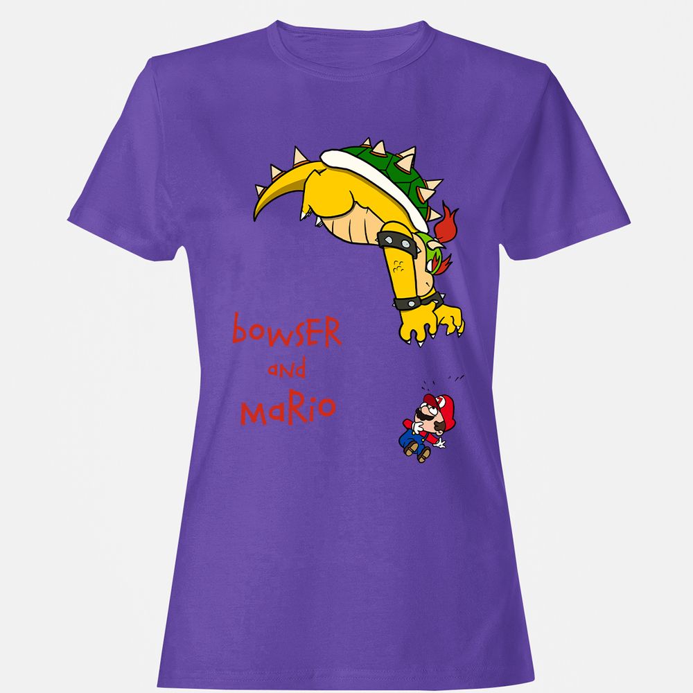 Women's T-Shirt - 3238GZ61 - Purple - 12
