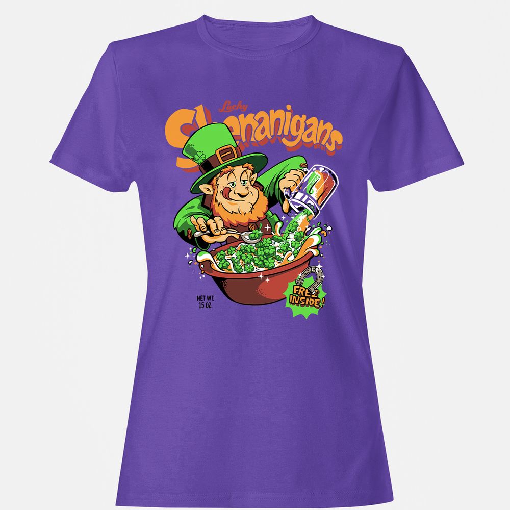 Women's T-Shirt - X7BDD7D6 - Purple - 12
