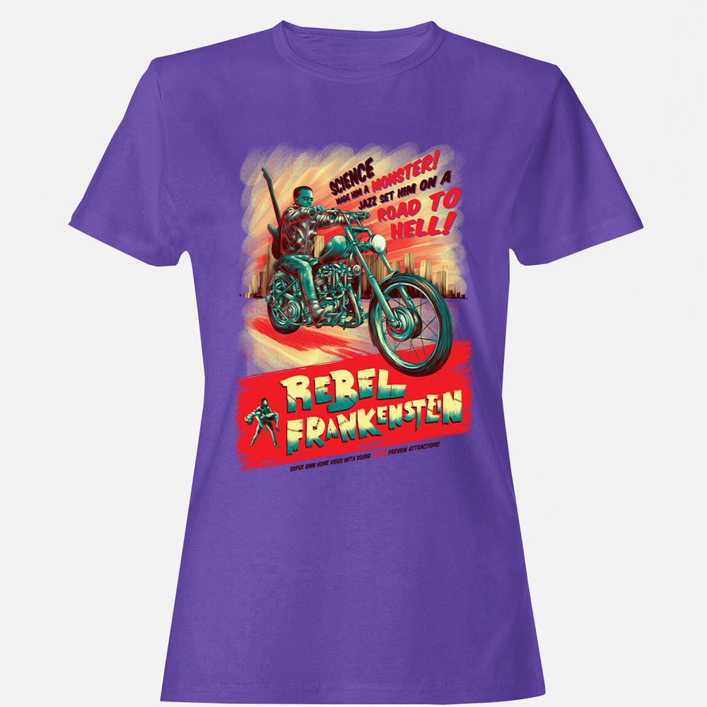 Women's T-Shirt - C2EPDRSA - Purple - 12