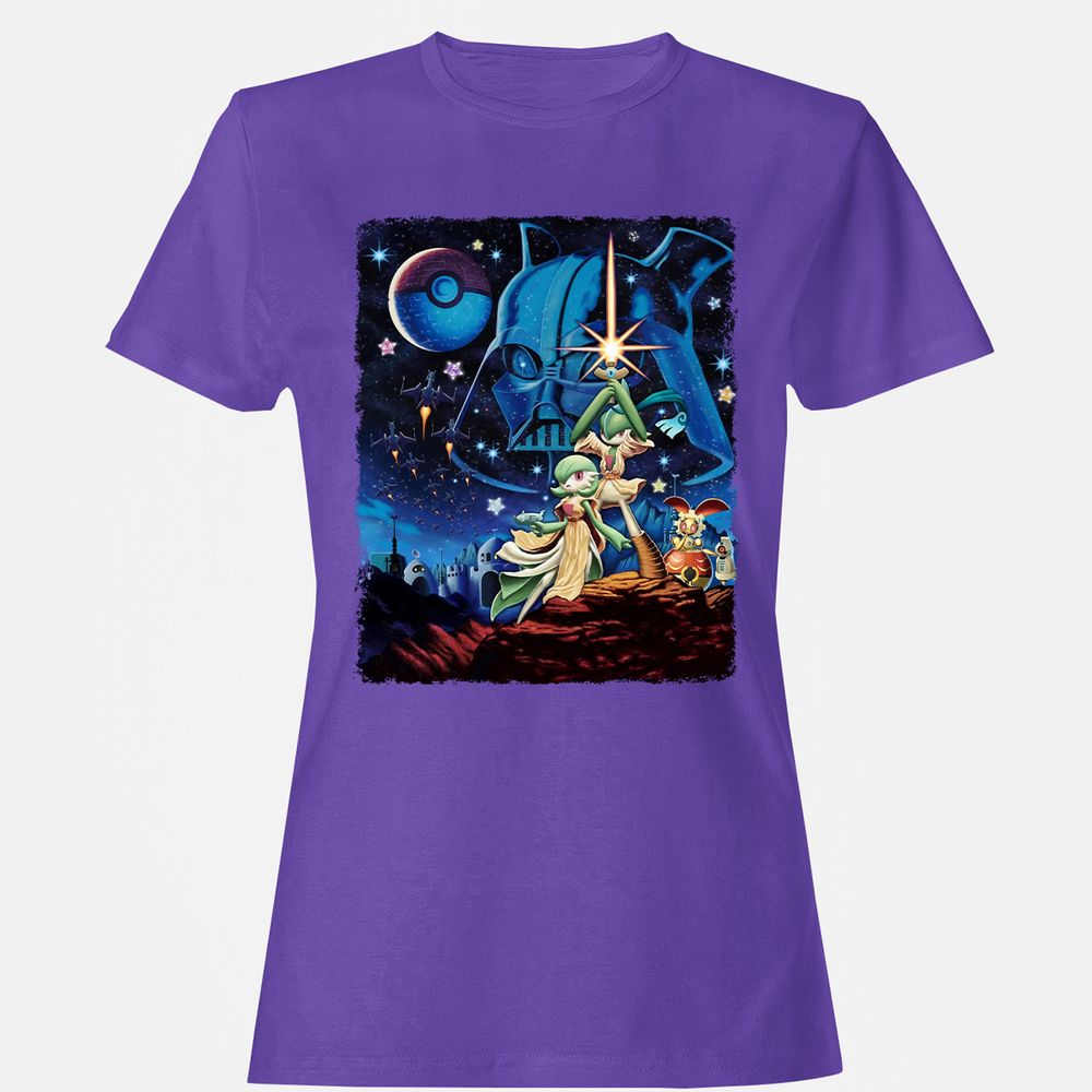 Women's T-Shirt - VA5HBCJ7 - Purple - 12