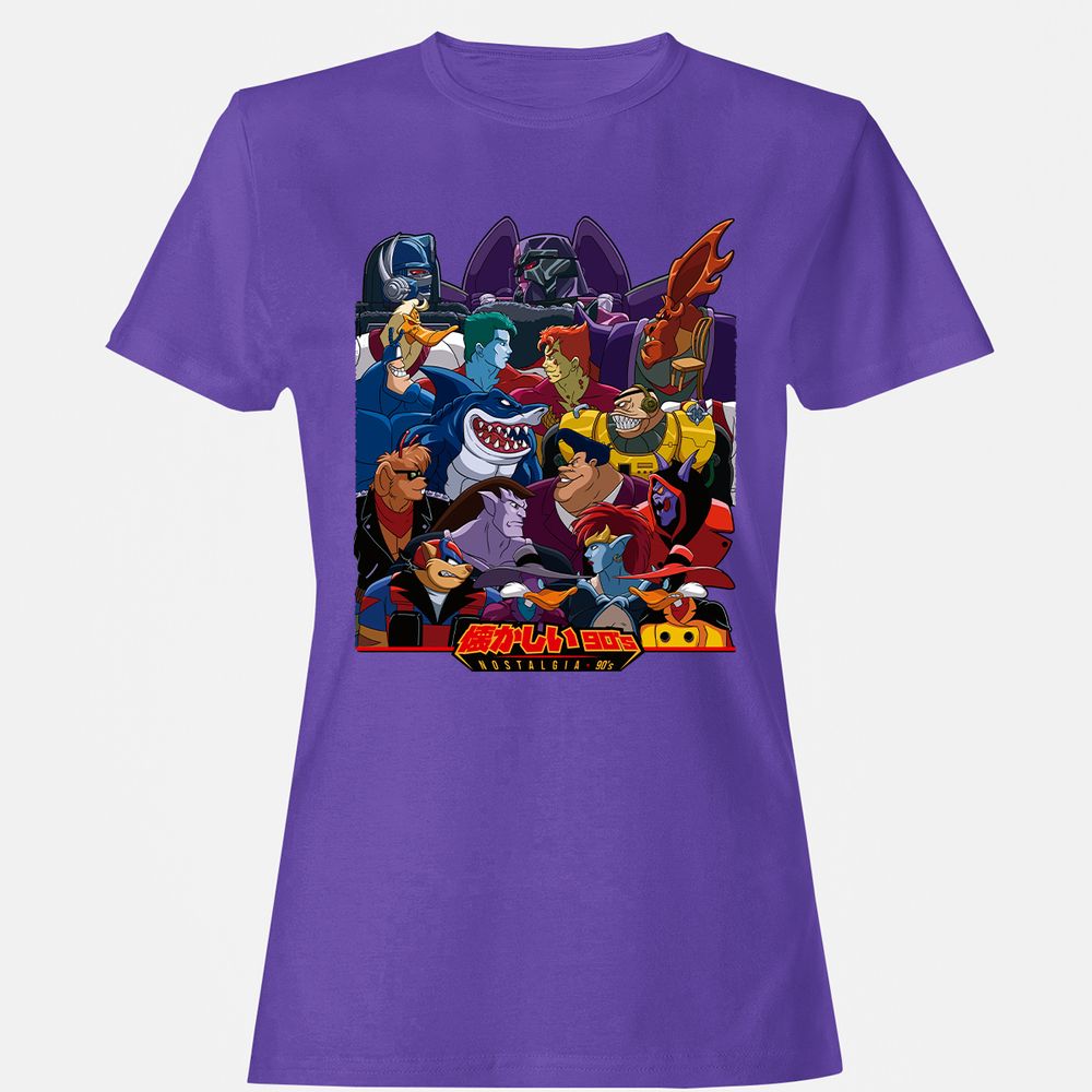 Women's T-Shirt - 9S3CW4Q4 - Purple - 12