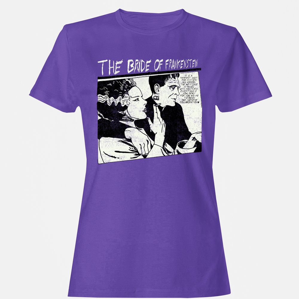 Women's T-Shirt - R6ZUVP4B - Purple - 12