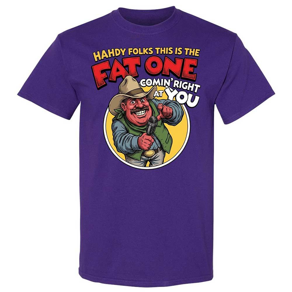 Fat One comin' right at you - Purple - 12