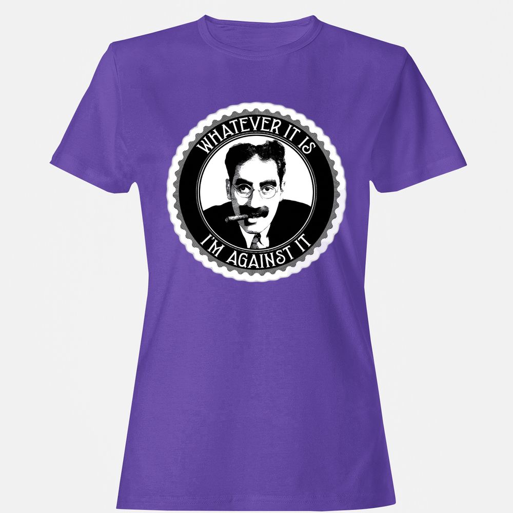 Whatever it is I'm against it - Purple - 12