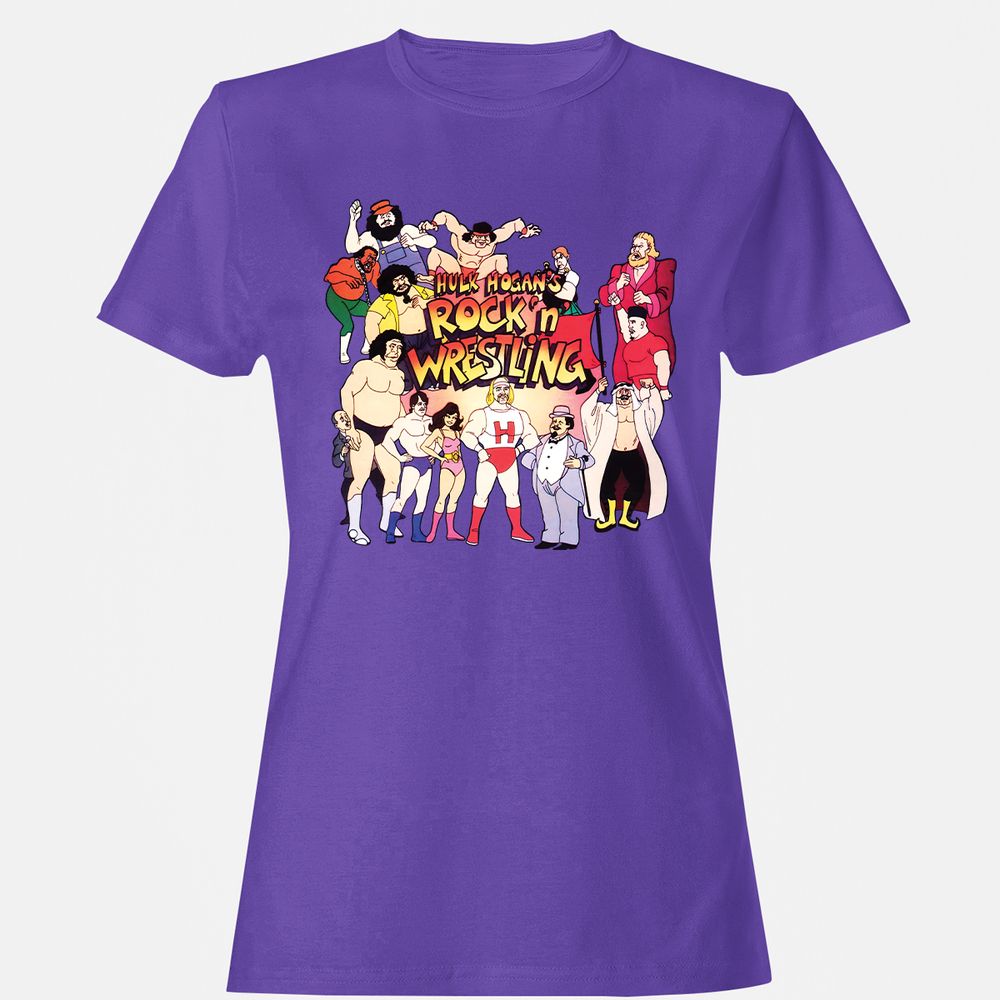 Women's T-Shirt - U8JVPBZP - Purple - 12
