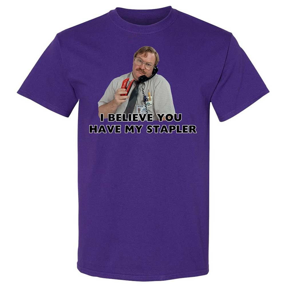 I believe you have my Stapler - Purple - 12