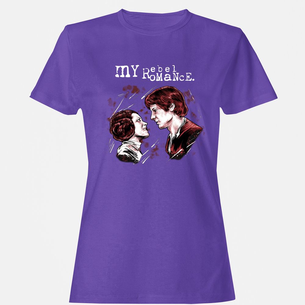 Women's T-Shirt - 3GFAER7B - Purple - 12