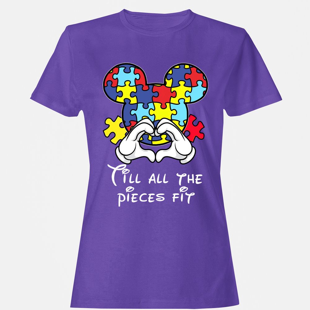 Women's T-Shirt - G3356H4Q - Purple - 12