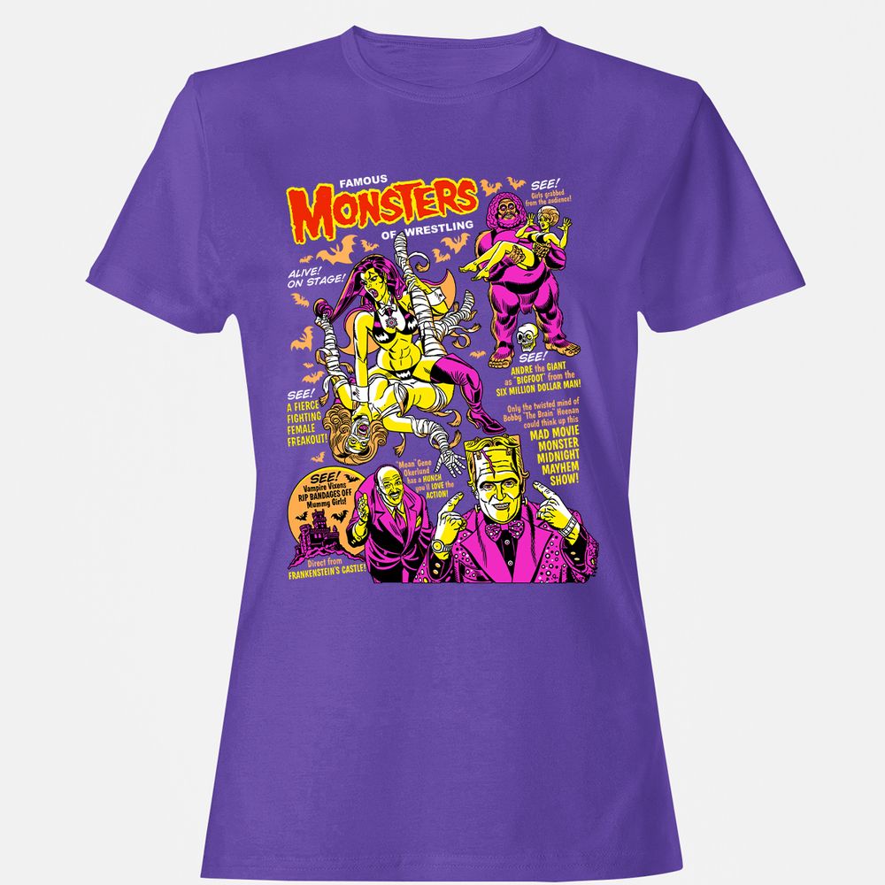 Women's T-Shirt - MPG4UH9B - Purple - 12