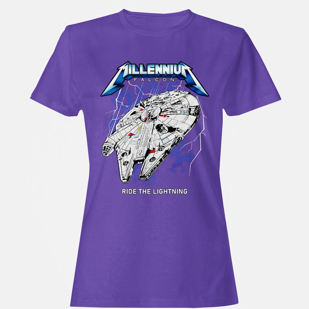 Women's T-Shirt - ANS1A8CS - Purple - 12