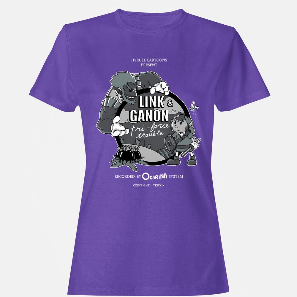 Women's T-Shirt - MHYL88ZX - Purple - 12