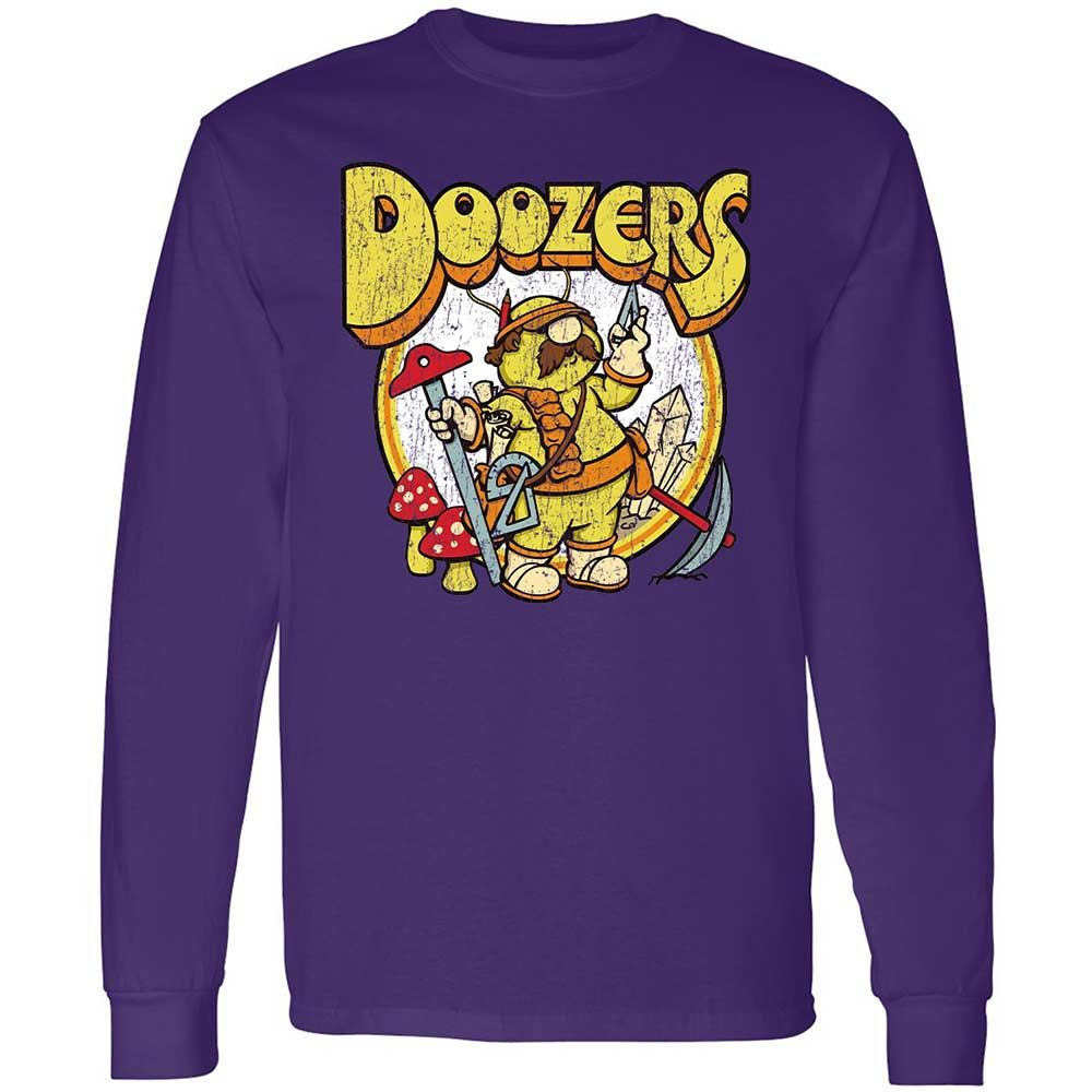 Long Sleeve T-Shirt - TRZ1J6H6 - Purple - 12