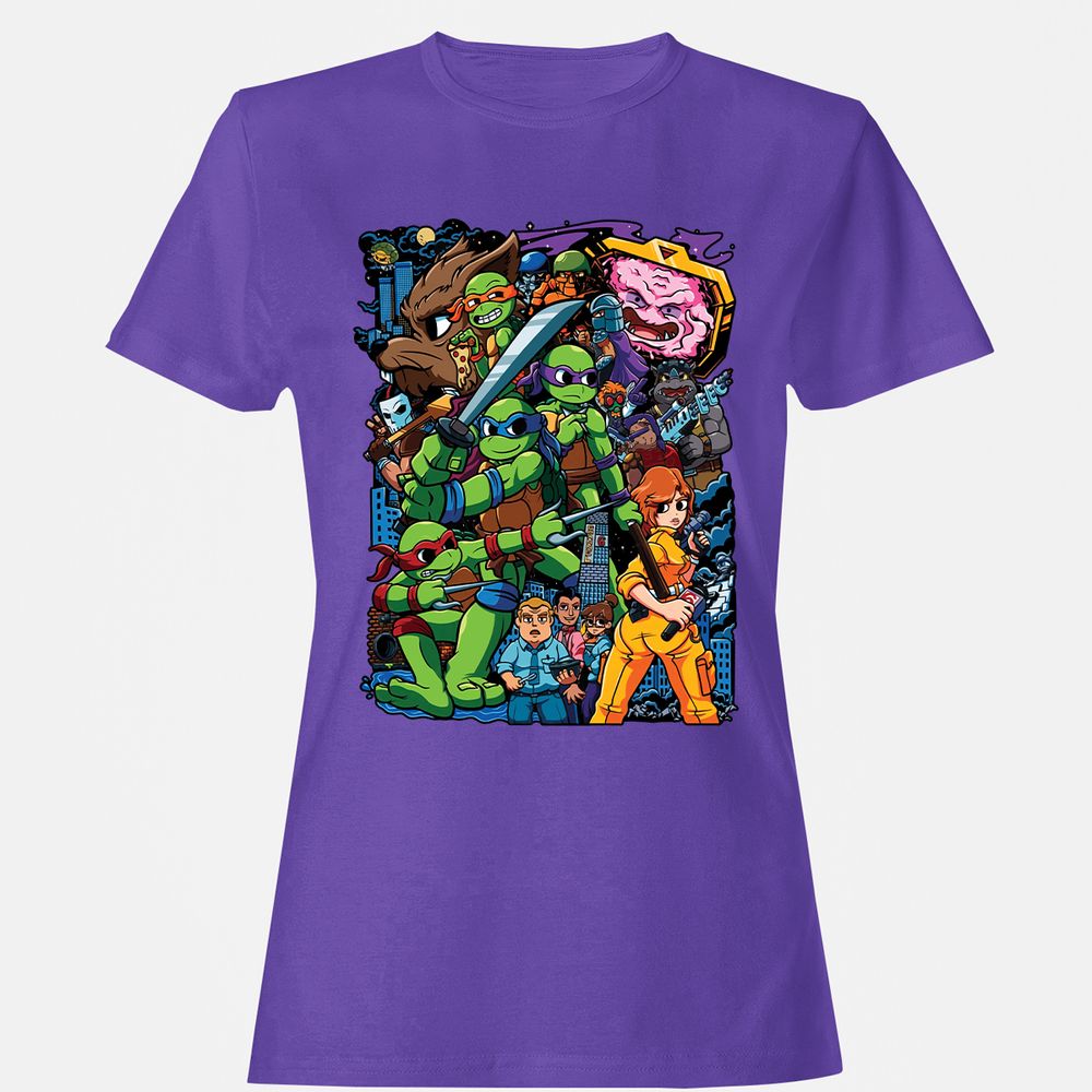 Women's T-Shirt - B22DASM8 - Purple - 12