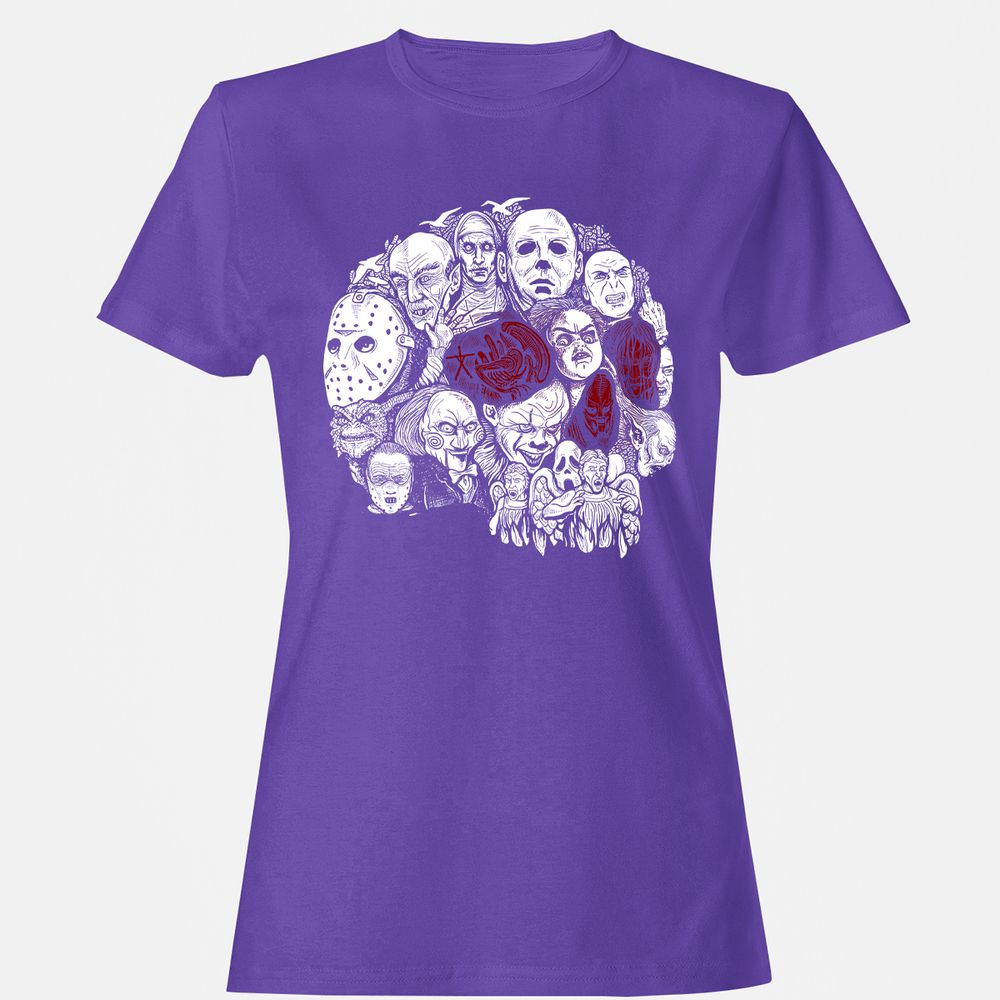 Women's T-Shirt - FMBFNE8Q - Purple - 12