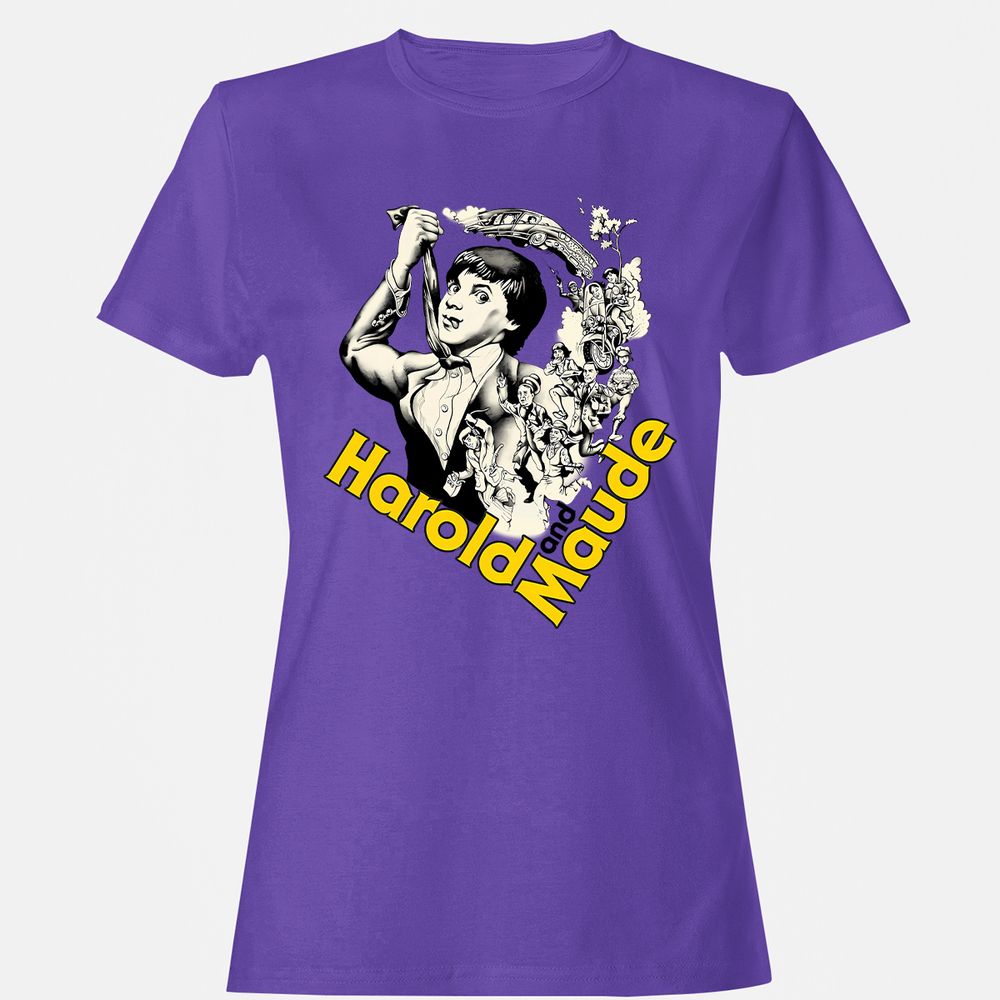 Women's T-Shirt - KFKLYUGH - Purple - 12