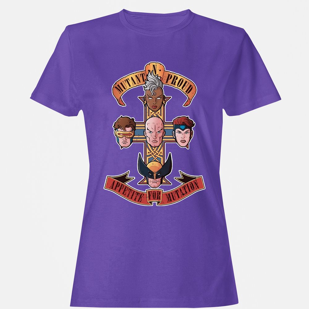 Women's T-Shirt - LBP1YRN6 - Purple - 12