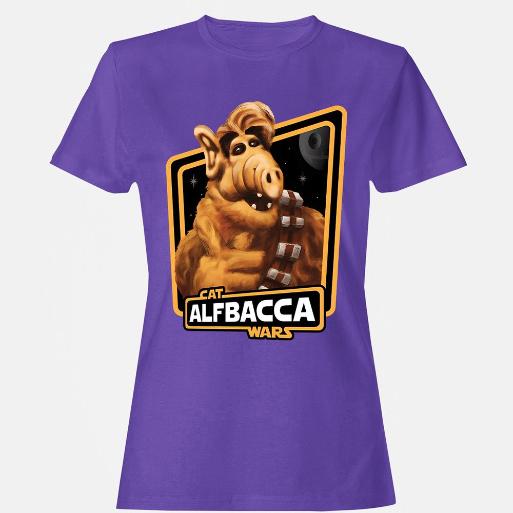 Women's T-Shirt - QL8W6J5J - Purple - 12