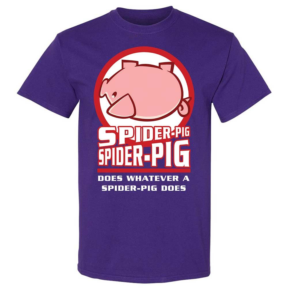 Spider-Pig, Spider-Pig - Purple - 12