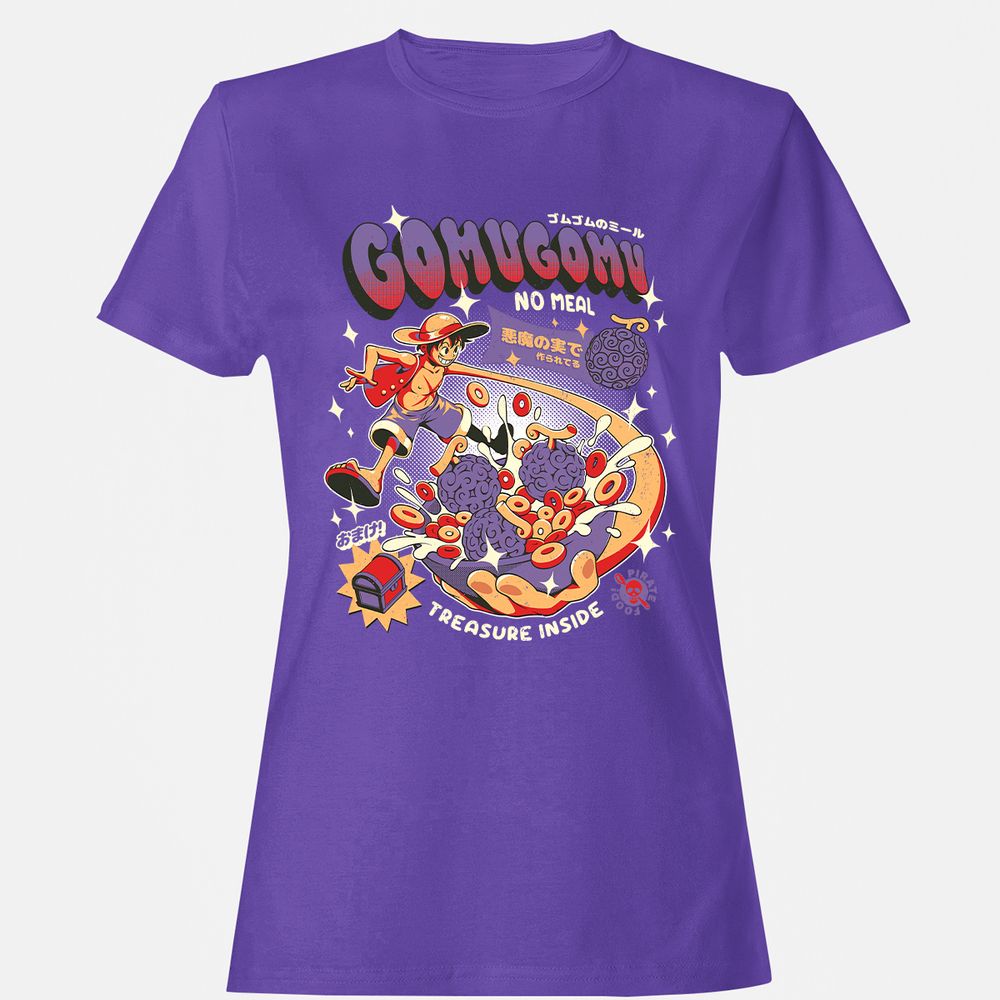 Women's T-Shirt - Q14D5ZB1 - Purple - 12