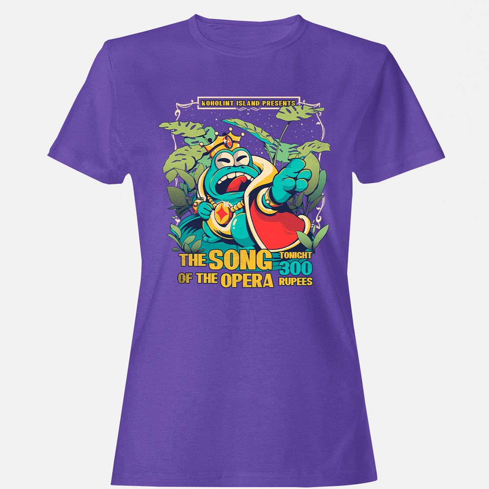 Women's T-Shirt - R95WGKW2 - Purple - 12