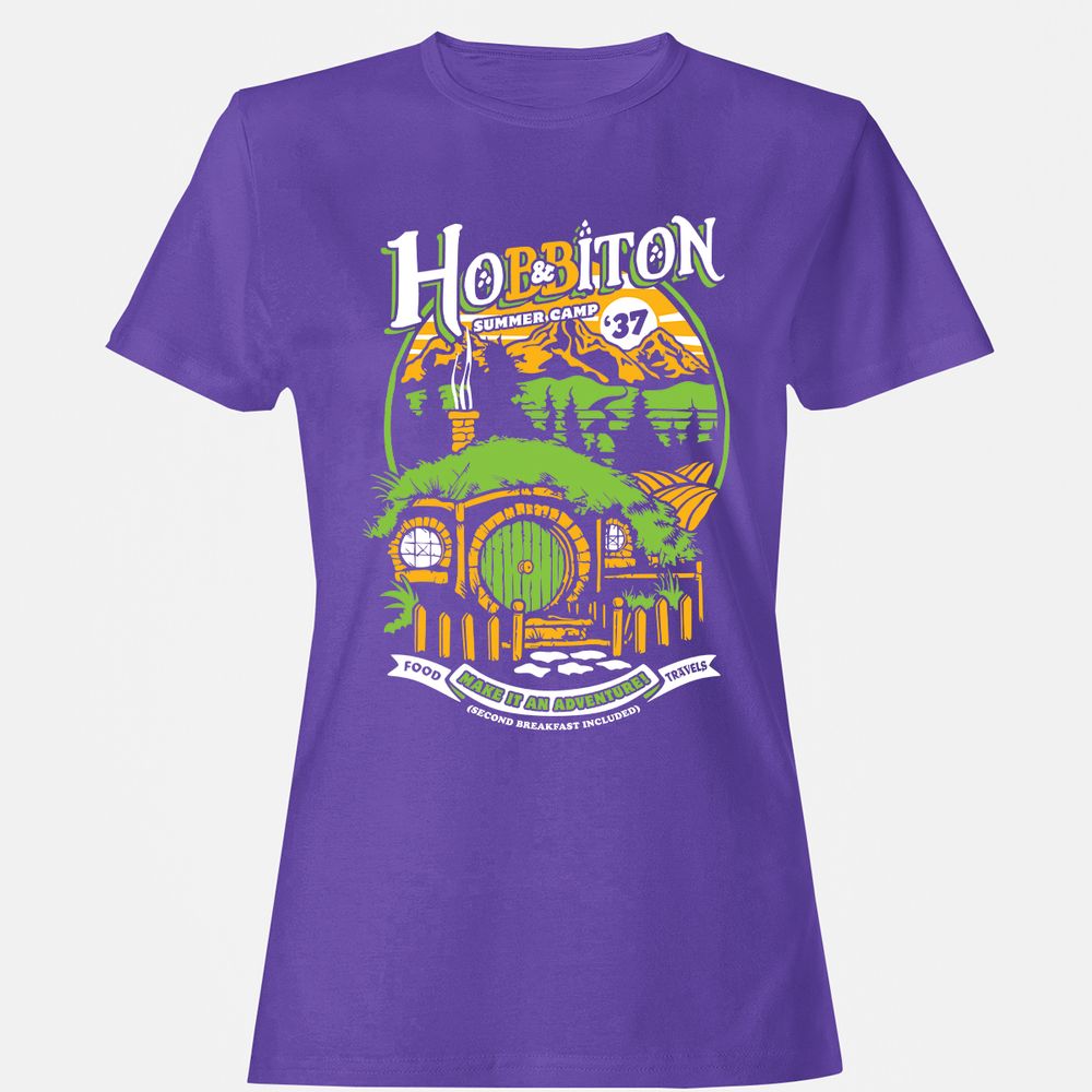 Women's T-Shirt - N5LZ59XE - Purple - 12