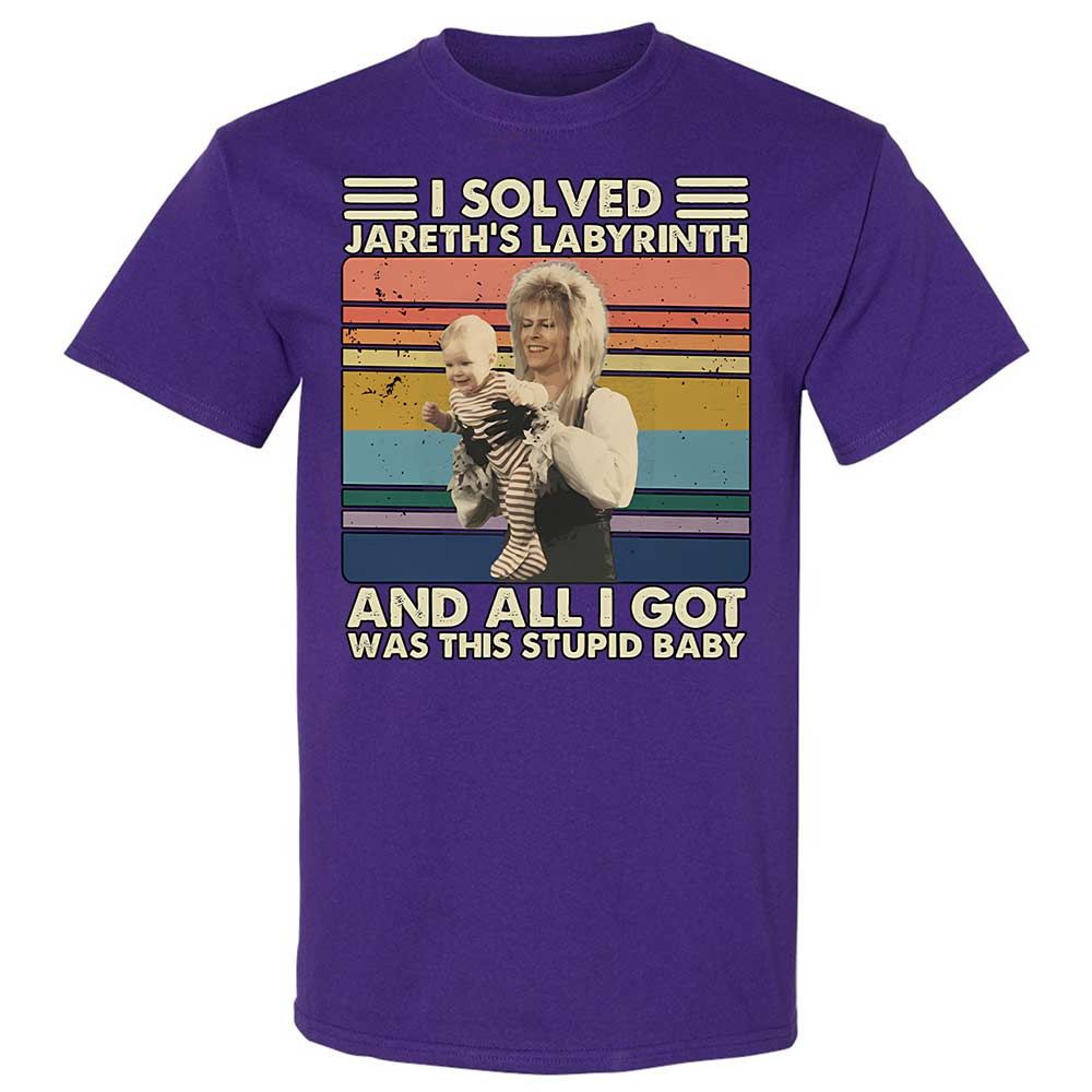 Classic Unisex T-Shirt - TC8F4PW3 - Purple - 12