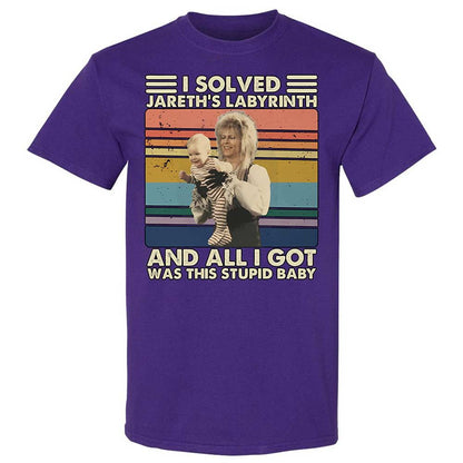 Classic Unisex T-Shirt - TC8F4PW3 - Purple - 12