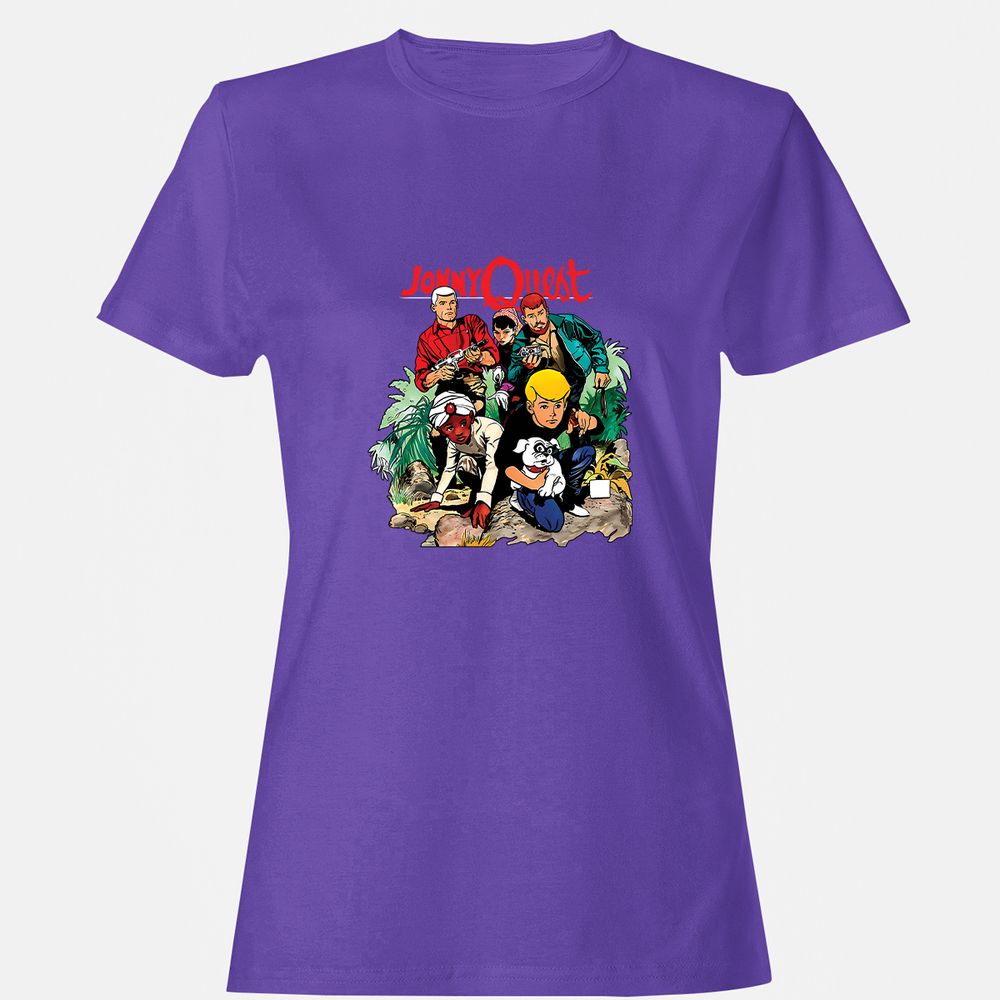Women's T-Shirt - GXWLRMUY - Purple - 12