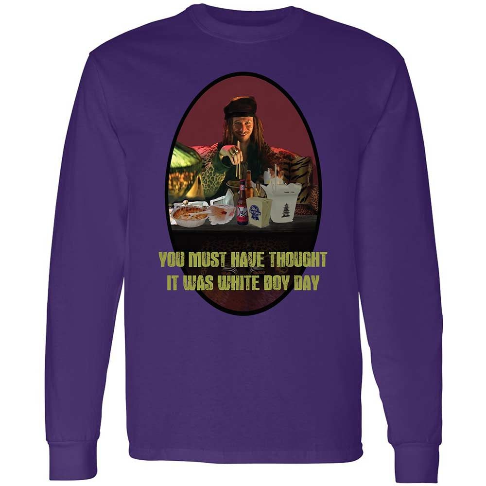 Long Sleeve T-Shirt - 7ZVUAPQF - Purple - 12