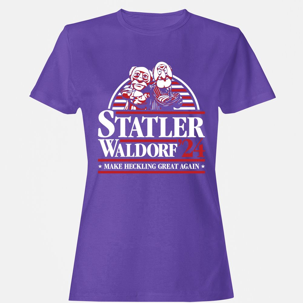 Women's T-Shirt - ZHPKEDGH - Purple - 12