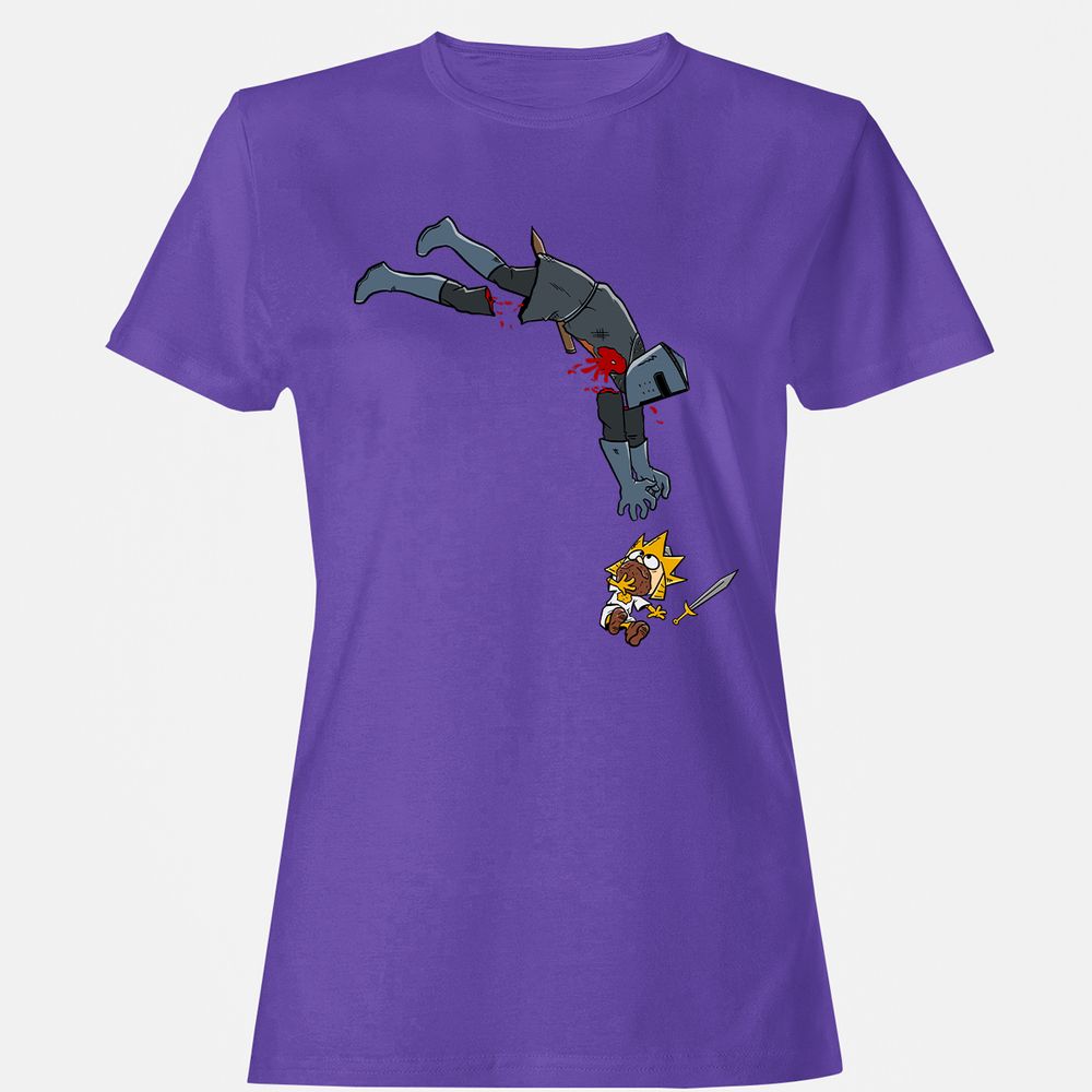 Women's T-Shirt - Z7MLTEQ4 - Purple - 12
