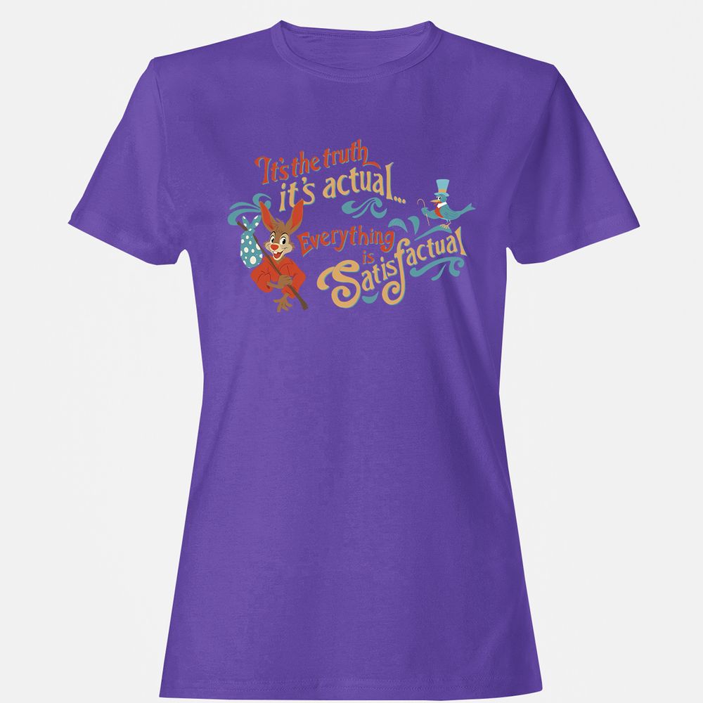 Women's T-Shirt - X8P1AKM1 - Purple - 12