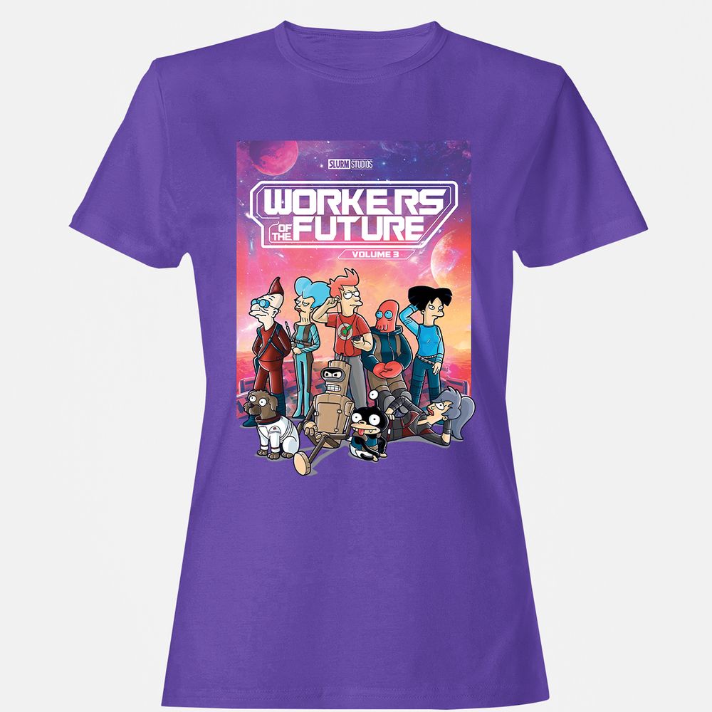 Women's T-Shirt - JAV7J8HR - Purple - 12