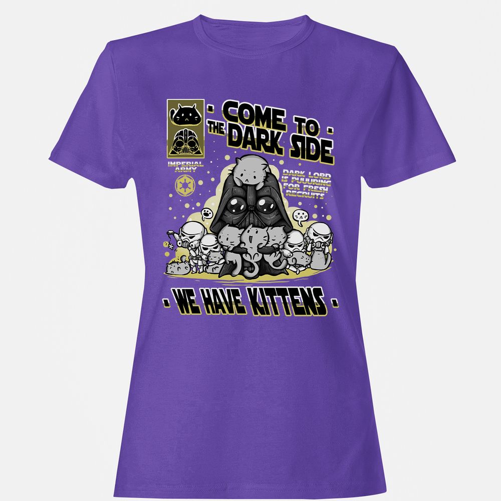 Women's T-Shirt - DKQVTQ1X - Purple - 12