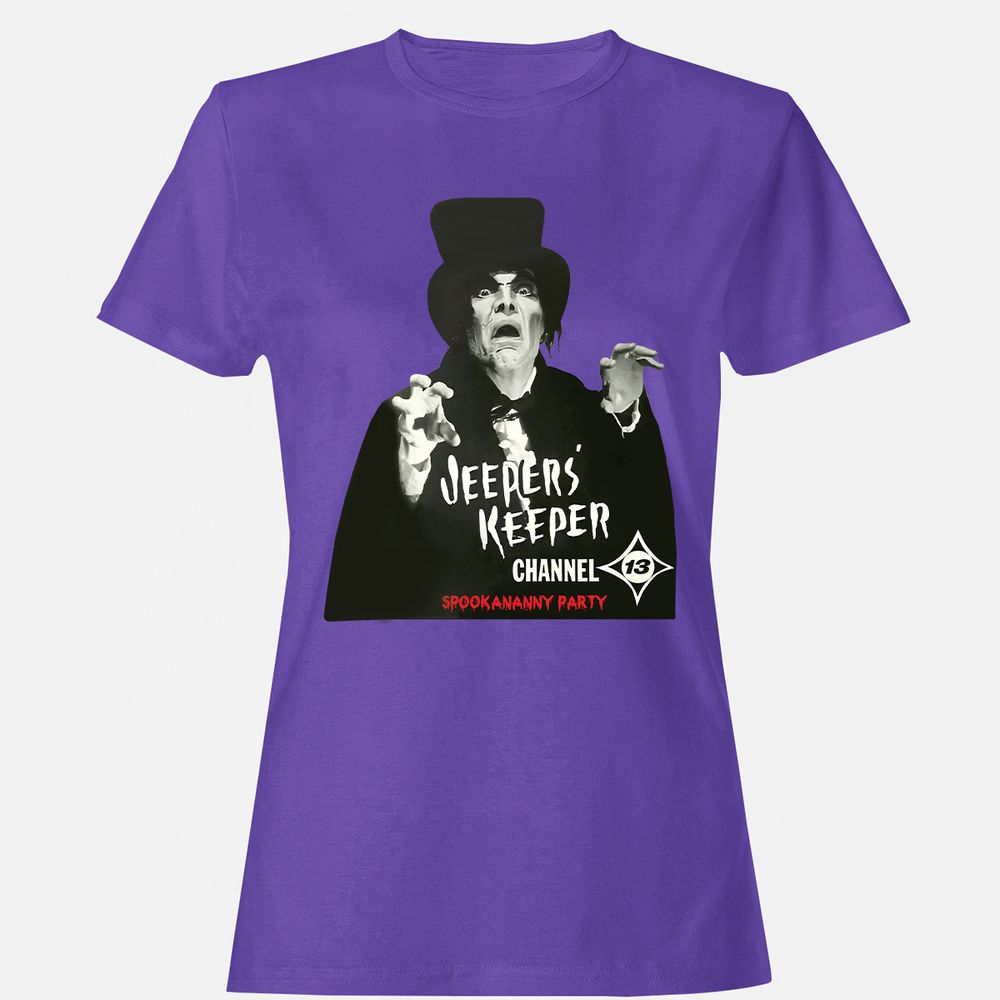 Women's T-Shirt - 2Y8ZCFHU - Purple - 12