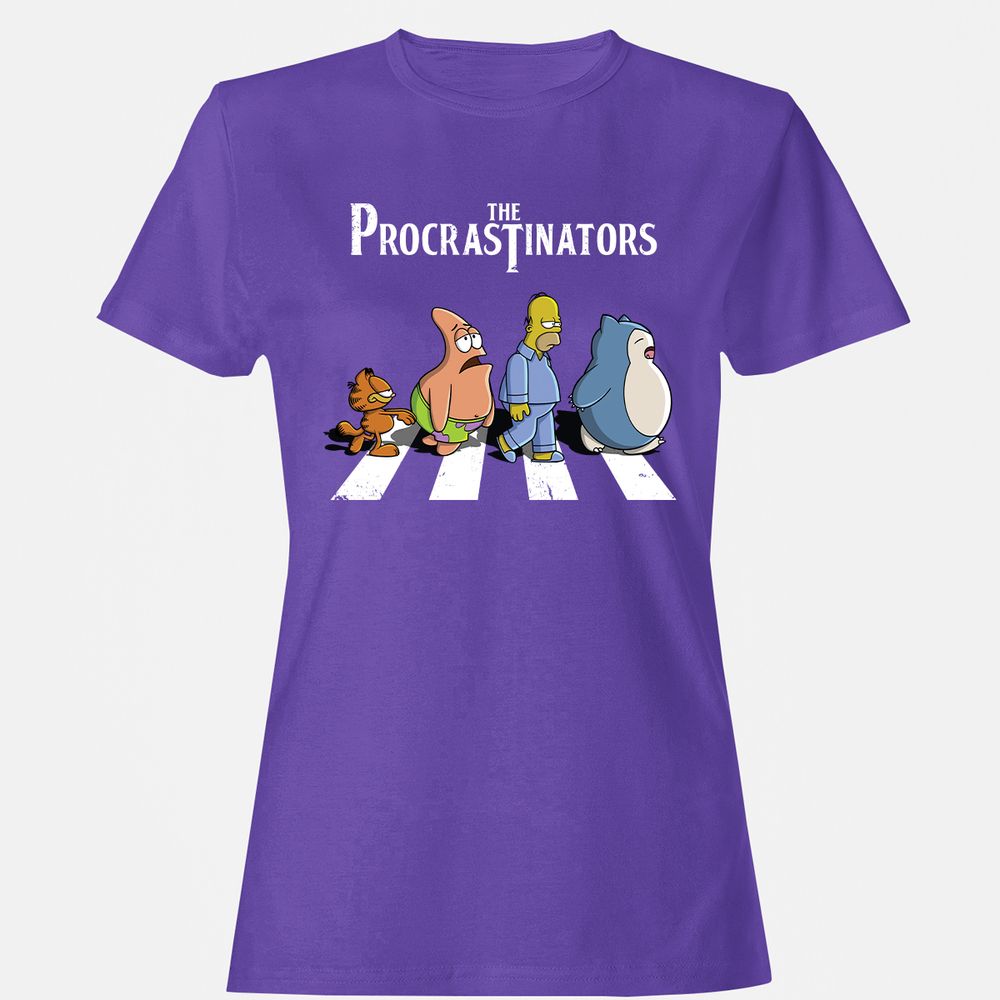 Women's T-Shirt - X6QG1YM8 - Purple - 12